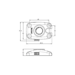 Angelrutenhalter 1-fach, Aus Nylon 11 Angelrutenhalter 1-fach, Aus Nylon -Schiffsausrüstung Verkauf angelrutenhalter 1 fach aus nylon 4