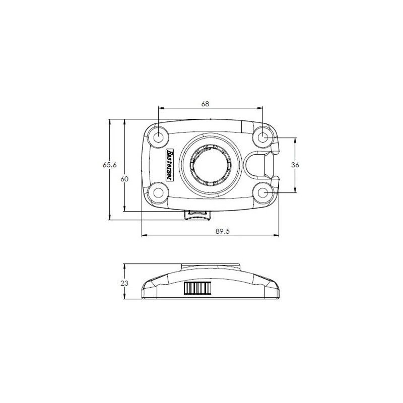 Angelrutenhalter 1-fach, Aus Nylon 7 Angelrutenhalter 1-fach, Aus Nylon – Bild 5