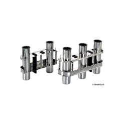 Angelrutenhalter Aus Edelstahl, 2-fach