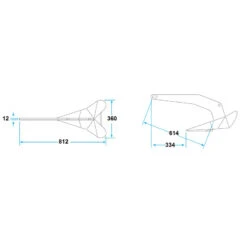 Lewmar Anker DELTA Aus Feuerverzinktem Stahl -Schiffsausrüstung Verkauf anker delta aus feuerverzinktem stahl 3