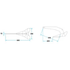 Lewmar Anker DELTA Aus Feuerverzinktem Stahl -Schiffsausrüstung Verkauf anker delta aus feuerverzinktem stahl 5