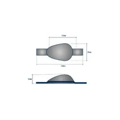 Anode Zum Festschweißen 2200 Gr