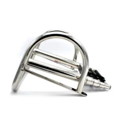 Ausziehbare Edelstahl-Leiter Mit 4 Stufen, Plattform Mit Griffen -Schiffsausrüstung Verkauf ausziehbare edelstahl leiter mit 4 stufen plattform mit griffen 2