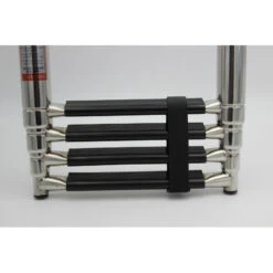 Ausziehbare Edelstahl-Leiter Mit 4 Stufen, Plattform Mit Griffen -Schiffsausrüstung Verkauf ausziehbare edelstahl leiter mit 4 stufen plattform mit griffen 4