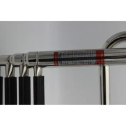 Ausziehbare Edelstahl-Leiter Mit 4 Stufen, Plattform Mit Griffen -Schiffsausrüstung Verkauf ausziehbare edelstahl leiter mit 4 stufen plattform mit griffen 6