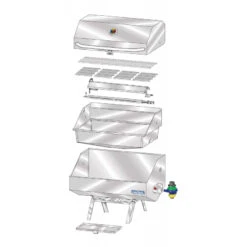 Barbecue à Gaz MONTEREY - MAGMA -Schiffsausrüstung Verkauf barbecue a gaz monterey 2