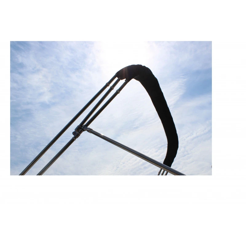 Bimini-Sonnendach 3 Arme Edelstahl - Orangemarine 15 Bimini-Sonnendach 3 Arme Edelstahl - Orangemarine – Bild 13