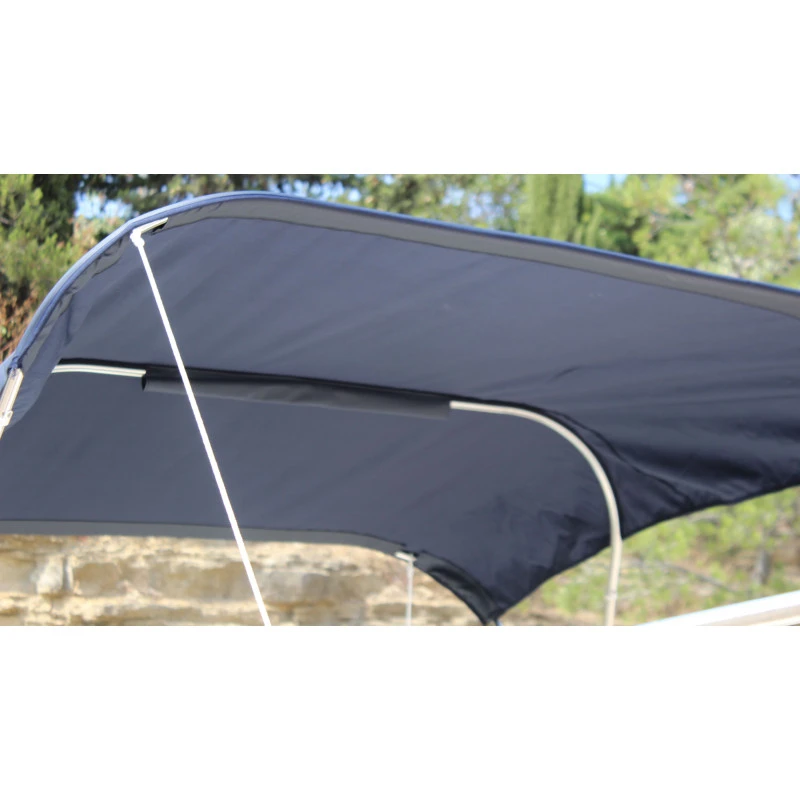 Bimini-Sonnendach 3 Arme Edelstahl - Orangemarine 18 Bimini-Sonnendach 3 Arme Edelstahl - Orangemarine – Bild 16