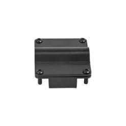 SCHWARZER EDELSTAHLSTANGENHALTER FÜR BALKON Ø 36 - 50 MM -Schiffsausrüstung Verkauf bride inox noir mm 1