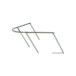 Bugkorb Edelstahl 80x90x45 Cm