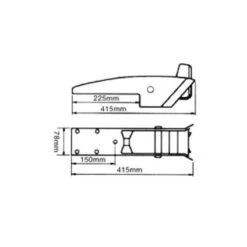 Bugrolle Mit Wippe 9 Bugrolle Mit Wippe -Schiffsausrüstung Verkauf bugrolle mit wippe 3