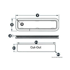 Lewmar Bullauge Serie Standard -Schiffsausrüstung Verkauf bullauge serie standard 1