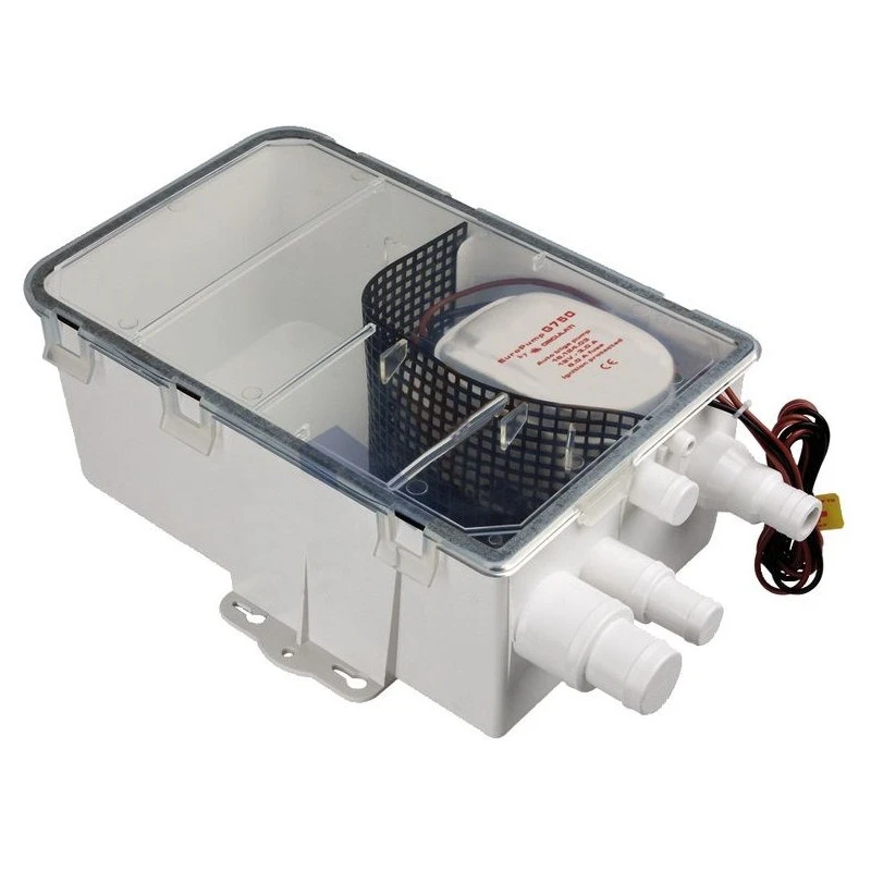 Duschwasser-Sammelbecken Mit Pumpe 12 V 3 Duschwasser-Sammelbecken Mit Pumpe 12 V