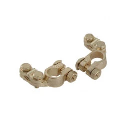 DOPPELTES ANZIEHEN DES MESSING-BATTERIE-ANSCHLUSSES - PRO PAAR