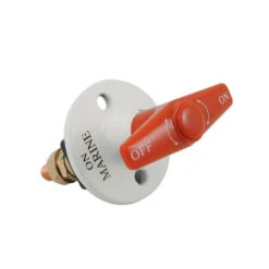 EINPOLIGER BATTERIESCHALTER MIT GRIFF 300A ROT