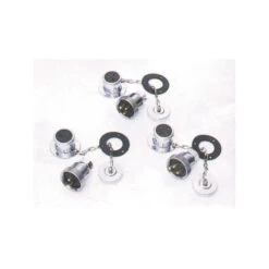 Deck-Steckdose 3-polig