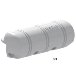 3/4 Weißer Schaumstoff-Ponton-Fender - OCEAN