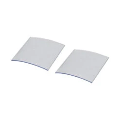 DOPPELTER SCHWARZER EDELSTAHLSTANGENHALTER FÜR BALKON Ø 51 - 65 MM -Schiffsausrüstung Verkauf double bride inox gm d51 65mm n 2