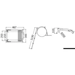 Schlauchleiter Mit Schnellverschluss Für Schlauchboote - OSCULATI -Schiffsausrüstung Verkauf echelle tube a declenchement rapide pour pneumatiques osculati 2