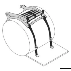 Schlauchleiter Mit Schnellverschluss Für Schlauchboote - OSCULATI -Schiffsausrüstung Verkauf echelle tube a declenchement rapide pour pneumatiques osculati 4