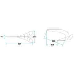 Lewmar Edelstahl-Anker Delta -Schiffsausrüstung Verkauf edelstahl anker delta 3