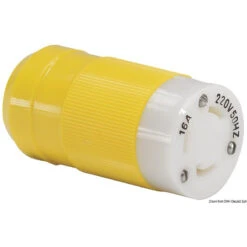 Marinco EDELSTAHL-BUCHSE 30 A