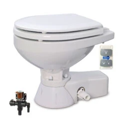 Elektrische Geräuscharme Bordtoilette Quiet Flush Compact Für Süßwasser Von Jabsco