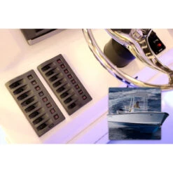 Elektrische Schalttafel, Wasserfest, 8 Schalter 7 Elektrische Schalttafel, Wasserfest, 8 Schalter -Schiffsausrüstung Verkauf elektrische schalttafel wasserfest 8 schalter 2