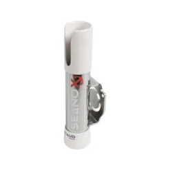 HIGH SLOTTED TIP WHITE Ø 40 MM FÜR EDELSTAHL-FISCHSTANGENHALTER -Schiffsausrüstung Verkauf embout fendu pour porte canne inox 1