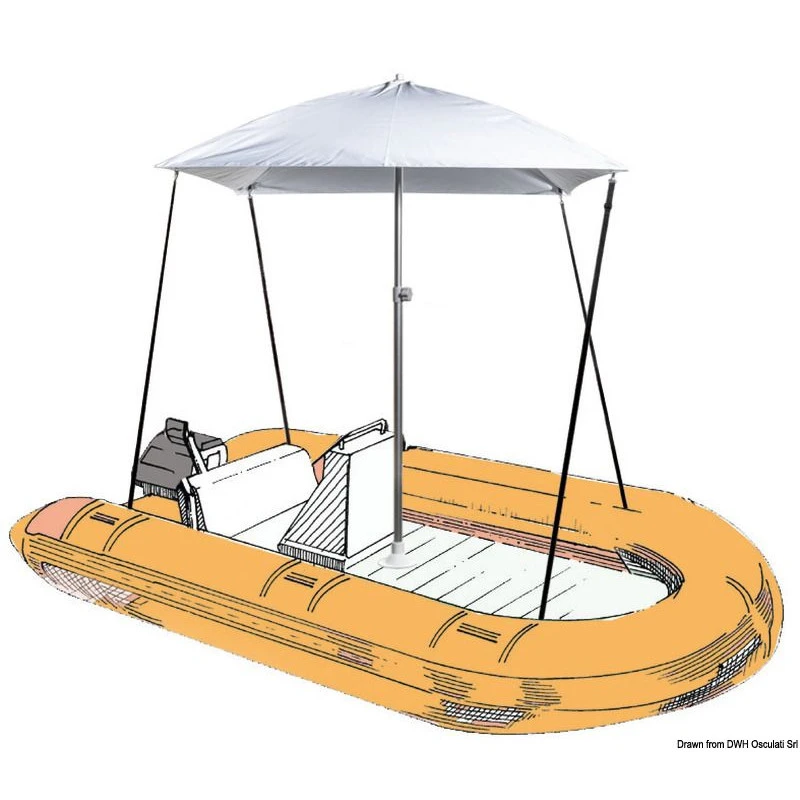 Faltbarer Bimini-Sonnenschirm Für Boote Mit UV-beständigem Tuch - Osculati 4 Faltbarer Bimini-Sonnenschirm Für Boote Mit UV-beständigem Tuch - Osculati – Bild 2