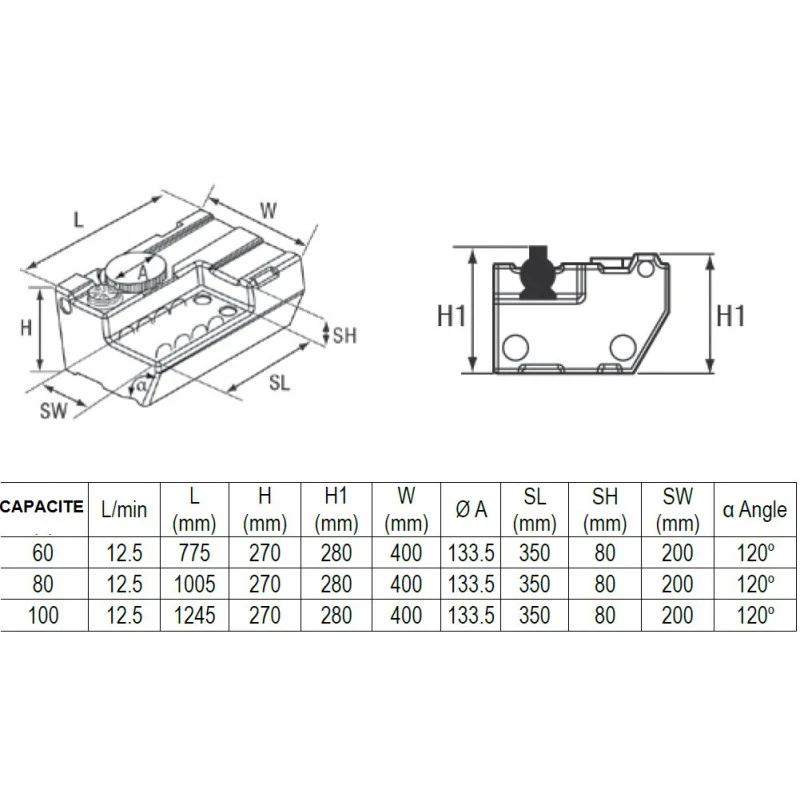 NUOVA RADE Frischwassertank BORA Mit Pumpe 12,5 L/min 12 V 4 NUOVA RADE Frischwassertank BORA Mit Pumpe 12,5 L/min 12 V – Bild 2