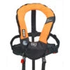 PLASTIMO MANUELLE AUFBLASBARE RETTUNGSWESTE MIT D-RING 165 N - ORANGE -Schiffsausrüstung Verkauf gilet de sauvetage gonflable manuel evo 165n orange avec harnais