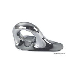 Großer Bug-Ring Aus Verchromter Bronze