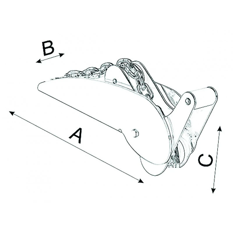 Kipp-Bugrolle Mit Wippe CAN WHALE 4 Kipp-Bugrolle Mit Wippe CAN WHALE – Bild 2