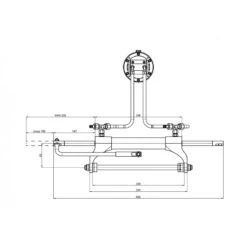 Hydraulische Lenkung FB115 Für Motoren Bis 115 PS - RIVIERA -Schiffsausrüstung Verkauf kit direction hydraulique fb115 pour moteur jusque 115 cv riviera 1