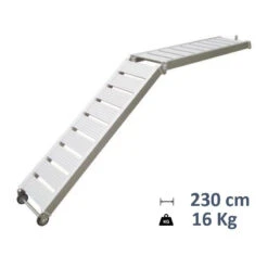 Klappbare Aluminium-Gangway - 230 Cm