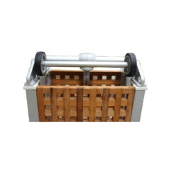 Klappbare Gangway 310 Cm - Alu-Rahmen Und Holz-Lauffläche -Schiffsausrüstung Verkauf klappbare gangway 310 cm alu rahmen und holz laufflaeche 4