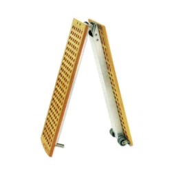 Trem Klappbare Gangway Aus Holz "POKER" - 200 Cm
