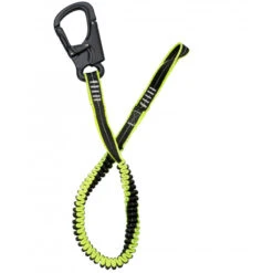 Elastische Lifebelt-Leine, 1technischer Karabiner-Haken - Plastimo