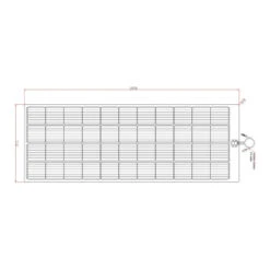 Flexibles Solarpanel PERCFLEX Schwarz 12V - 280W MOBILE ENERGIE -Schiffsausrüstung Verkauf panneau solaire souple percflex noir 12v 280w energie mobile 2
