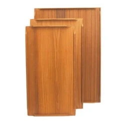 Rechteckige Tischplatte Aus Teak - Arc Marine