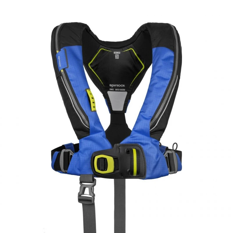 Spinlock Rettungsweste DECKVEST UML 150N Blau Mit Gurt 3 Spinlock Rettungsweste DECKVEST UML 150N Blau Mit Gurt