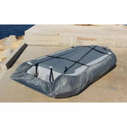 Schutzhülle Für Schlauchboot / Beiboot - Grau -Schiffsausrüstung Verkauf schutzhuelle fuer schlauchboot beiboot grau 3
