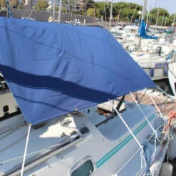 Sonnensegel 600D UV-Schutz - Marineblau COVERSY -Schiffsausrüstung Verkauf sonnensegel 600d uv schutz marineblau 2