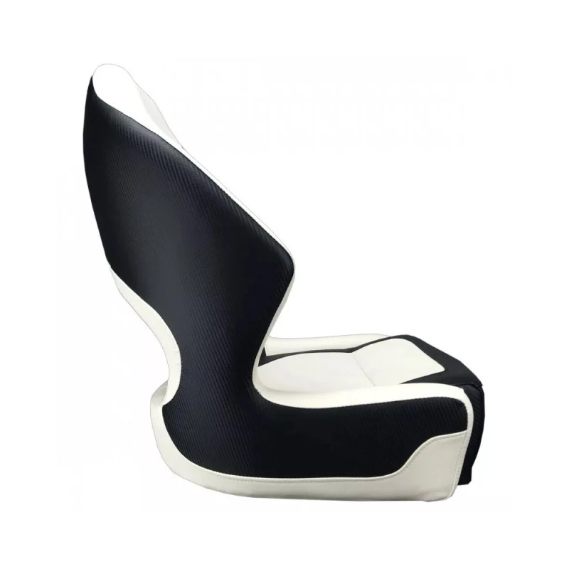 Steuermannsitz Crew Weiß / Schwarz Overdeck 4 Steuermannsitz Crew Weiß / Schwarz Overdeck – Bild 2