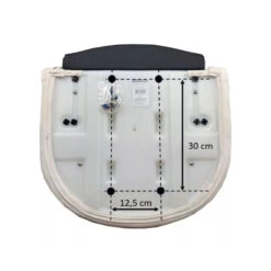 Steuermannsitz Crew Weiß / Schwarz Overdeck 9 Steuermannsitz Crew Weiß / Schwarz Overdeck -Schiffsausrüstung Verkauf steuermannsitz crew weiss schwarz orangemarine 3