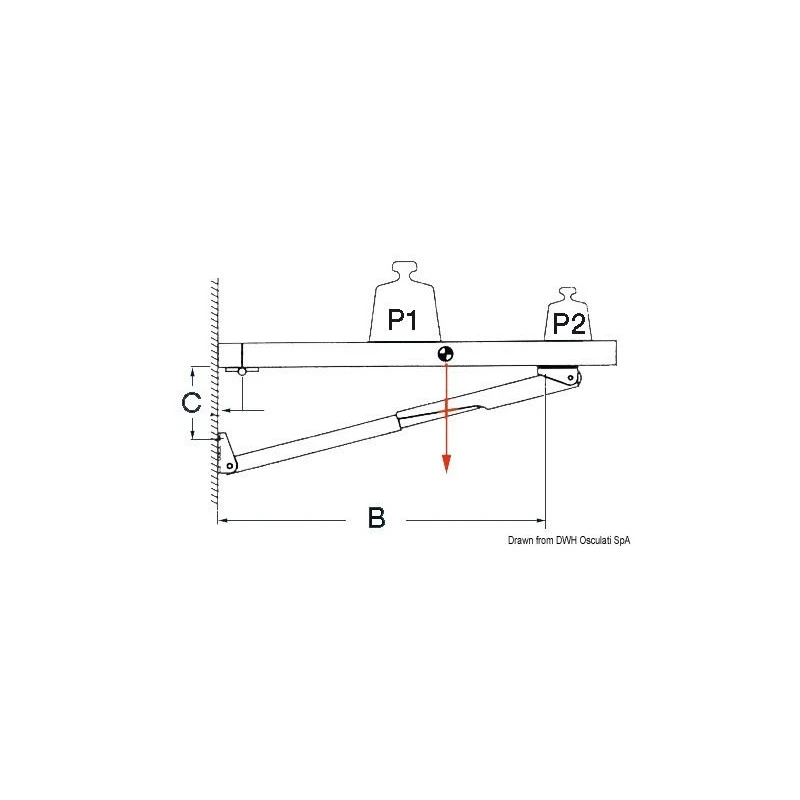 RAKEGO KLAPPTISCHSTÄNDER 6 RAKEGO KLAPPTISCHSTÄNDER – Bild 4