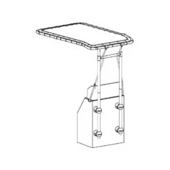 Oceansouth SEAGULL ALUMINIUM T-TOP - OCEAN SOUTH -Schiffsausrüstung Verkauf t top seagull en aluminium ocean south 2