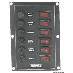 VERTIKALES ELEKTRISCHES PANEL 3 - 4 UND 6 SCHALTER