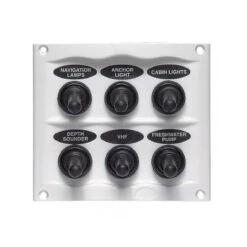 WASSERDICHTES WHITEBOARD 6 SCHALTER 7 WASSERDICHTES WHITEBOARD 6 SCHALTER -Schiffsausrüstung Verkauf tableau etanche blanc 6 interrupteurs 2